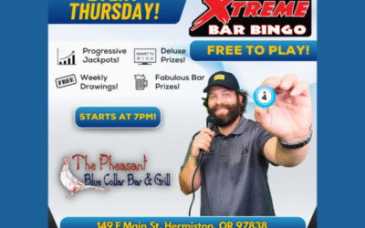 Xtreme Bar Bingo in Hermiston, OR Every Thursday!