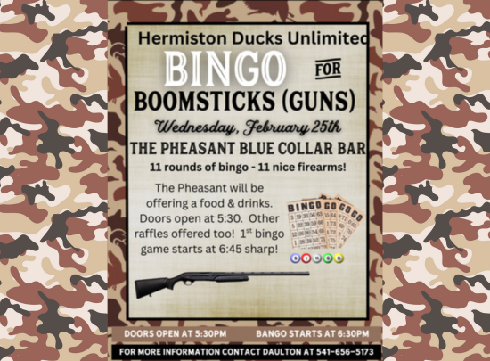 Ducks Unlimited: Wednesday, February 25th